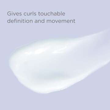 Hairitage Hydrating Curl Cream with Jojoba Oil for Hair - Coily + Curly Hair Product - Curl Defining Cream for Frizz Control - Gives Curls Bounce - Color Safe, Vegan, 6 oz.