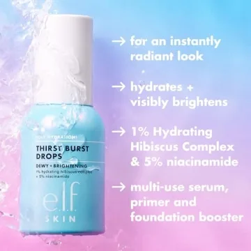 e.l.f. Thirst Burst Drops Serum for Radiant Complexion