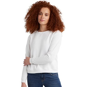 Hanes Women's EcoSmart Crewneck Sweatshirt - Soft Comfort