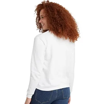 Hanes Women's EcoSmart Crewneck Sweatshirt - Soft Comfort