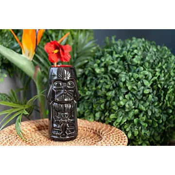 STAR WARS Geeki Tikis Darth Vader Mug | Official Collectible Tiki Style Ceramic Cup | Holds 14 Ounces