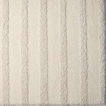 LUXE WEAVERS Modern Geometric Area Rug - Soft & Durable