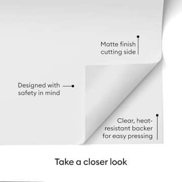 Cricut® Value Iron-On Heat Transfer Vinyl - White 12x5ft