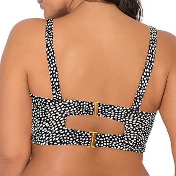 Smart & Sexy Plus-Size Long Lined Underwire Bikini Top