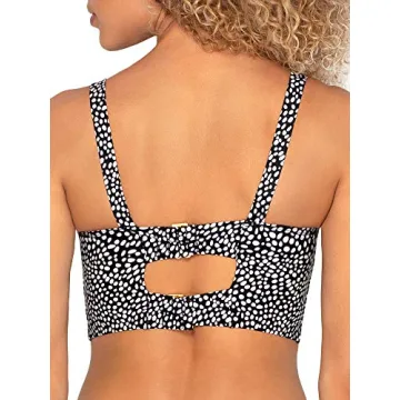 Smart & Sexy Plus-Size Long Lined Underwire Bikini Top