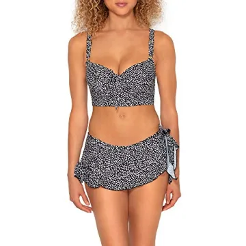 Smart & Sexy Plus-Size Long Lined Underwire Bikini Top