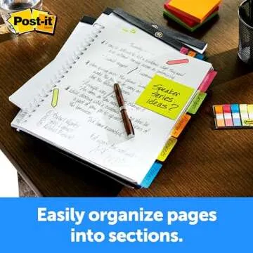 Post-it Tabs, 2 in, Solid, White, 25 Tabs/On-The-Go Dispenser, 2 Dispensers/Pack (686F-50WH)