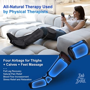 Comforting BOB AND BRAD Leg Massager for Circulation Relief