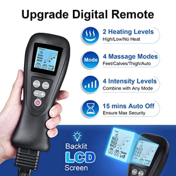 Comforting BOB AND BRAD Leg Massager for Circulation Relief