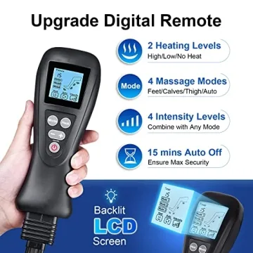 Comforting BOB AND BRAD Leg Massager for Circulation Relief