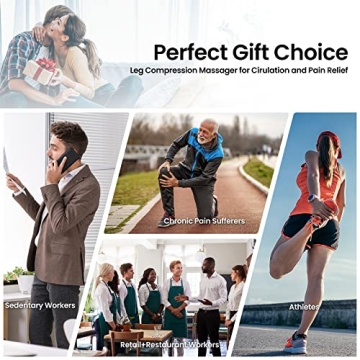 Comforting BOB AND BRAD Leg Massager for Circulation Relief