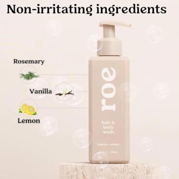 Roe Wellness Baby Wash and Lotion for Sensitive Skin
