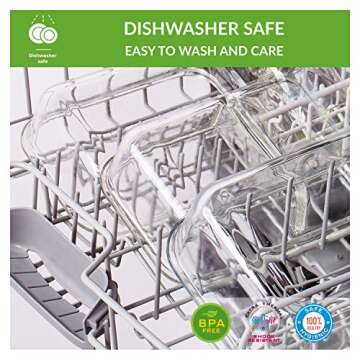 Glass Food Storage Containers - Versatile & Leakproof 6-Pack