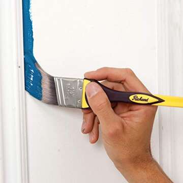 Richard 13400 5/8", 3/4" and 1" Elegance Trim Paint Brush, 3 Pack. Edge Painting Tool, Trim Painting...