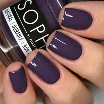 SOPHi Nail Polish, Feetured Attraction, Non Toxic, Safe, Free of All Harsh Chemicals - 0.5 oz