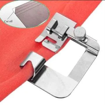 Windman 3 Sizes Wide Rolled Hem Pressure Foot Sewing Machine Presser Foot Hemmer Foot Set 1/2 Inch, 3/4 Inch, 1 Inch Low Shank Sewing Machine Presser Foot for Brother Singer
