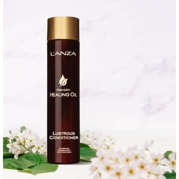 L’ANZA Keratin Healing Oil Lustrous Conditioner, 32 Fl Oz