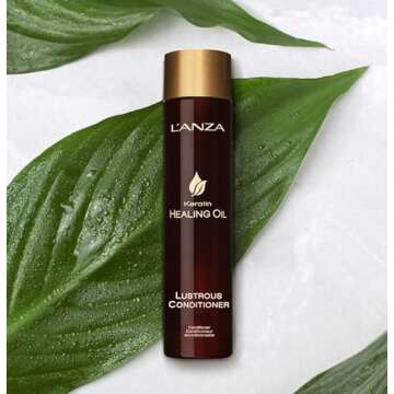 L’ANZA Keratin Healing Oil Lustrous Conditioner, 32 Fl Oz