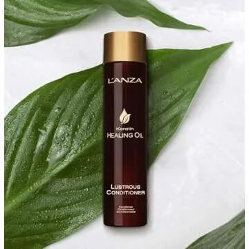 L’ANZA Keratin Healing Oil Lustrous Conditioner, 32 Fl Oz