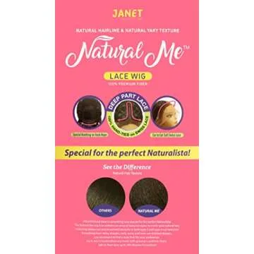 Janet Collection Synthetic Natural Me Deep Part JODE Lace Wig (2)