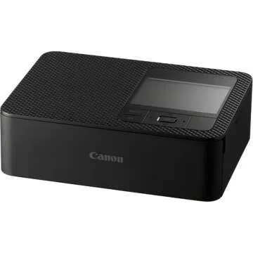 Canon SELPHY CP1500 Compact Photo Printer (Black) (5539C001) KP-108IN Color Ink and Paper Set + 64GB Ultra Memory Card + Cleaning Kit + Memory Card Wallet + Card Reader