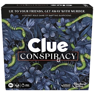 Clue Conspiracy Board Game - Engaging Mystery for Ages 14+
