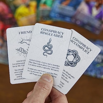 Clue Conspiracy Board Game - Engaging Mystery for Ages 14+