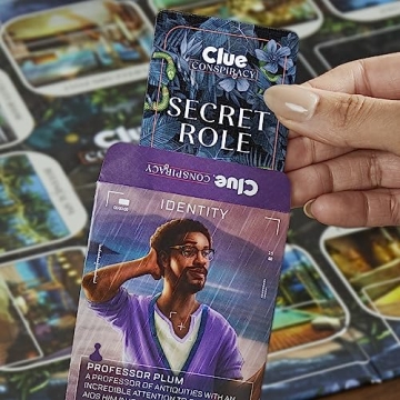 Clue Conspiracy Board Game - Engaging Mystery for Ages 14+