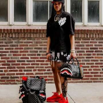 BOOMLEMON Men's Mesh Graphic Shorts | Cool Casual Gym Shorts