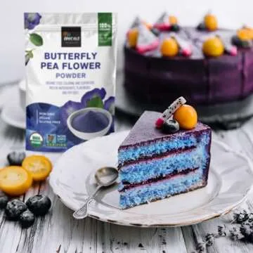 INCAS Organic Butterfly Pea Flower Powder for Colorful Meals