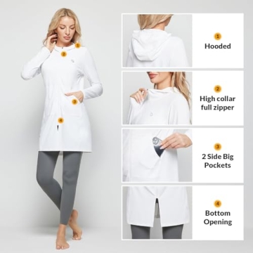 Stylish Baleaf Women's UPF 50+ Swim Cover Up for Sun Protection