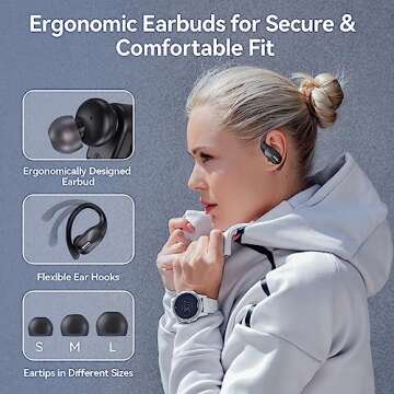 Orancu Bluetooth Wireless Earbuds with 48H Playtime