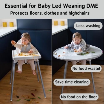 Tidy Tot Bib & Tray Kit - Mess Proof Feeding Solution