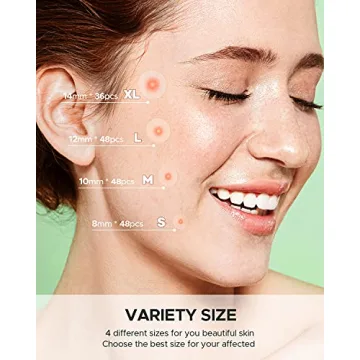 ZATKTK Acne Pimple Patch 180 Count with Natural Oils