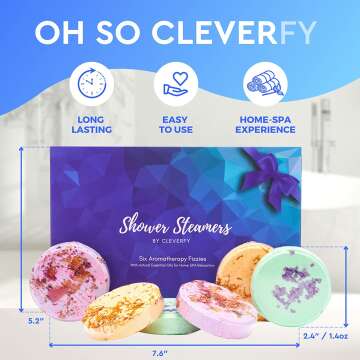 Cleverfy Shower Steamers - Aromatic Spa Experience