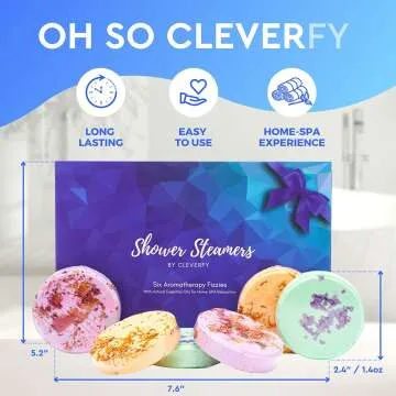 Cleverfy Shower Steamers - Aromatic Spa Experience