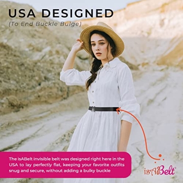 isABelt | Flat, Adjustable & Slimming No-Bulk Belt