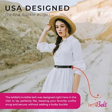 isABelt | Flat, Adjustable & Slimming No-Bulk Belt