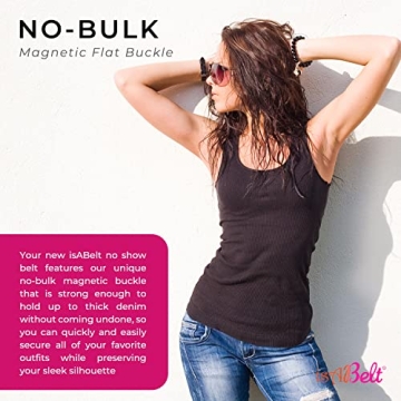 isABelt | Flat, Adjustable & Slimming No-Bulk Belt