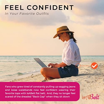 isABelt | Flat, Adjustable & Slimming No-Bulk Belt