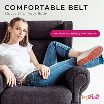 isABelt | Flat, Adjustable & Slimming No-Bulk Belt