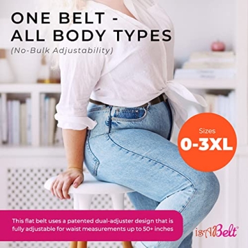 isABelt | Flat, Adjustable & Slimming No-Bulk Belt
