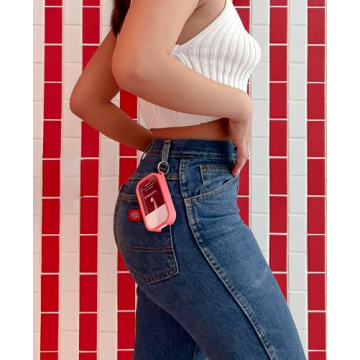 Candy Red Touchland Mist Case | Stylish Hand Sanitizer Accessory