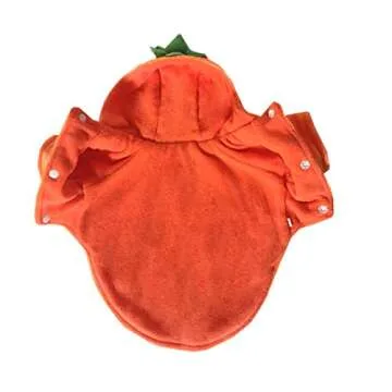 Mogoko Pumpkin Costume for Dogs & Cats - Cozy and Cute