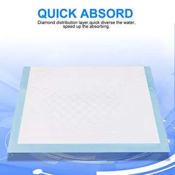 Zdolmy Baby Disposable Changing Pads - 20Pack Leak-Proof