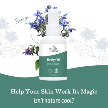 Earth Mama Belly Oil | Natural Stretch Mark Prevention Oil