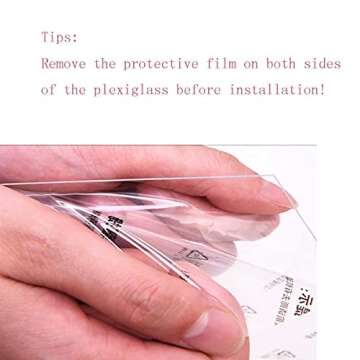 AMHOME 3.5x3.5 Picture Frame White (Cream Color) Square Photo Frame Desktop Display Mount on the wall. The front opening size 2.9x2.9. Plexiglass Panel (not Glass), Plastic Packaging.