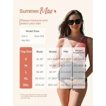 Maternity Swimsuit One Piece Tie Front Bathing Suit V Neck Pregnancy Swimwear High Cut Orange White M