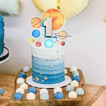 First trip Around the Sun Birthday Decorations Space Photo Banner 1st Trip Around The Sun Birthday Decorations Space 12 Months Photo Banner Space First Birthday Decoration