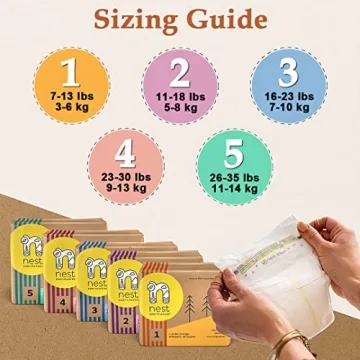 Nest Baby Diapers, Premium Plant-Based Comfort for Babies